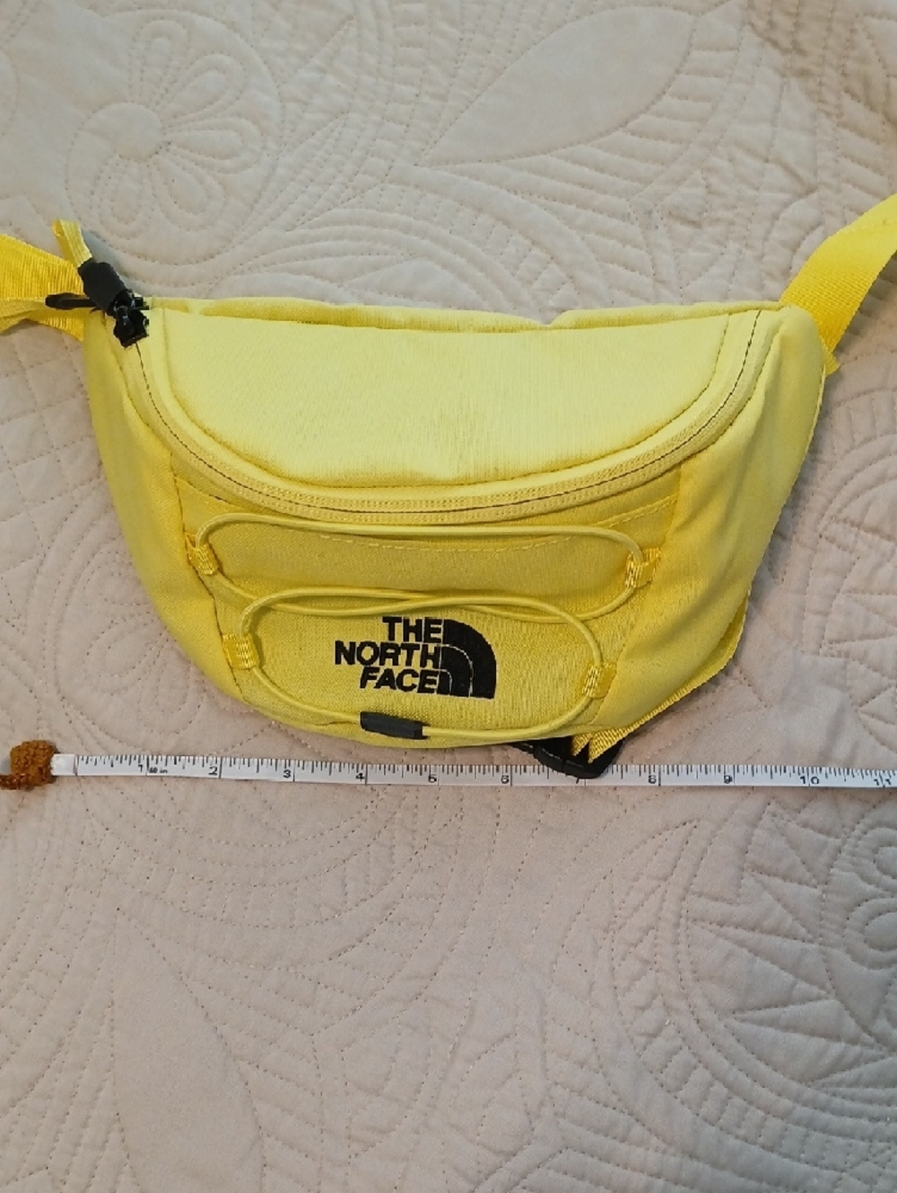 The North Face Bright Yellow Waist Pack with Front Logo - Picture 6 of 6